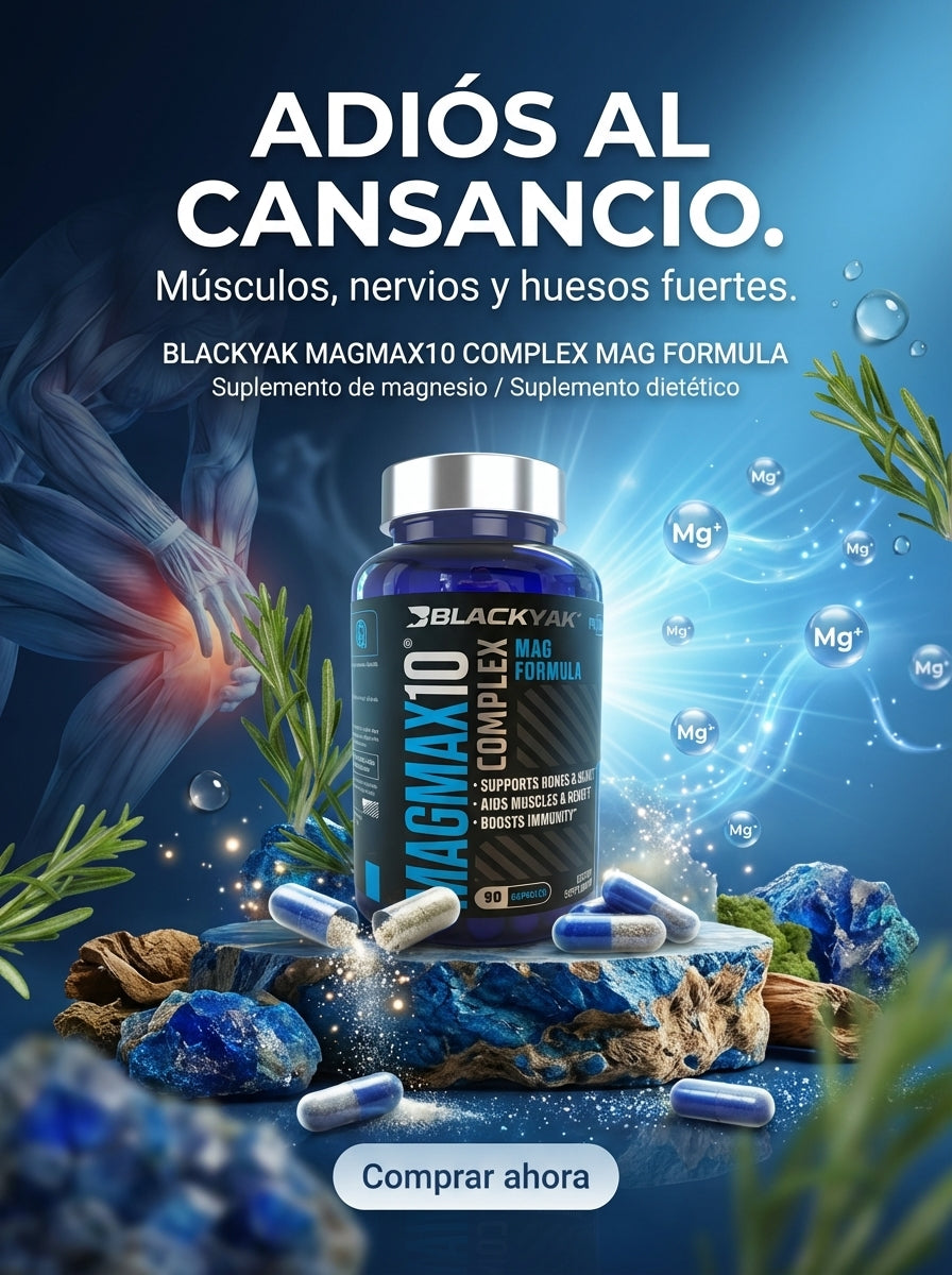 MAGMAX10 COMPLEX – Soporte para Huesos y Músculos (90 Cápsulas)