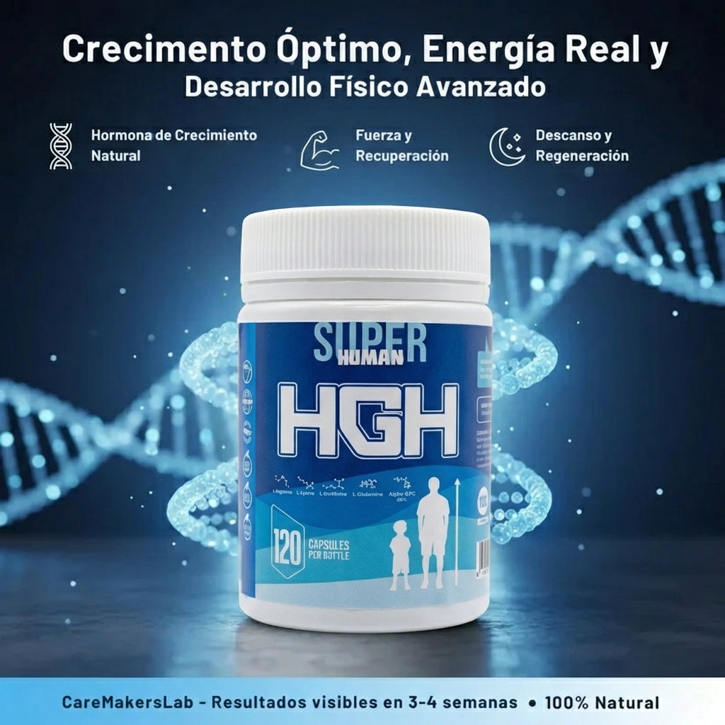 HGH - Crecimiento óptimo y desarrollo físico (120 cápsulas)